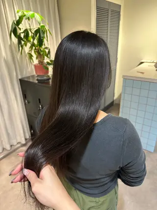 ロング HANAME 原宿美容室のヘアスタイル