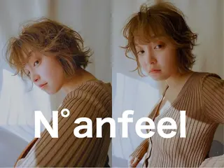 ショート カラー パーマ ヘアアレンジ N° anfeel 渋谷🪞🫧のヘアスタイル