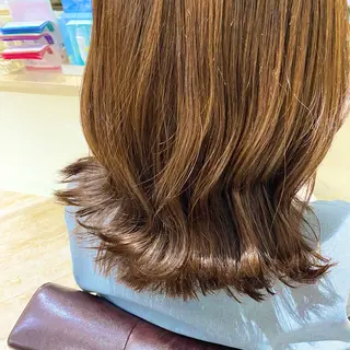 セミロング カラー 🌼アニヤ スズ🌼のヘアスタイル