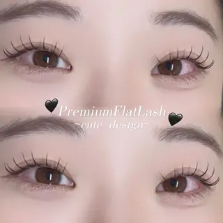 マツエク・マツパ 束感マツエク⟡.· HARUNA🤍のマツエク・マツパデザイン