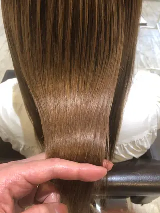 セミロング カラー パーマ ヘアアレンジ メンズ キッズ ネイル マツエク・マツパ EnBlesS西宮 マンツーマン神道有基のヘアスタイル