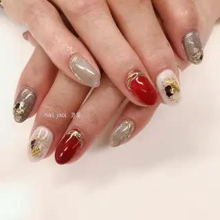ミディアム nail jaol池袋店所属・ネイルJaol 池袋のネイルデザイン