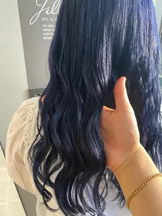 ミディアム カラー jill by gisel＿のヘアスタイル
