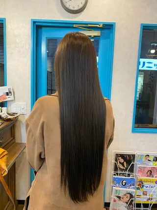 ロング 齊藤 萌香のヘアスタイル