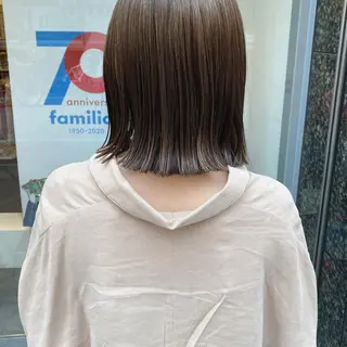 ミディアム カラー マンツーマン半個室 tamuraのヘアスタイル
