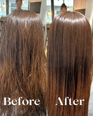 セミロング 茅ヶ崎/縮毛矯正/ ソノカのヘアスタイル