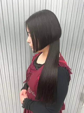 ロング 小倉 浩士のヘアスタイル