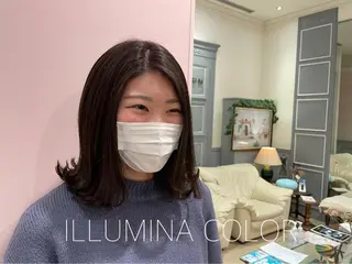 カラー Araki Chikaのヘアスタイル