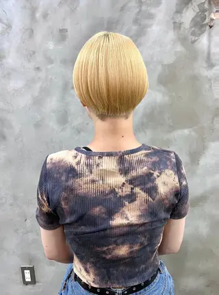 ショート カラー 木村陸弥🌿似合わせ 再現性メンズヘアのヘアスタイル