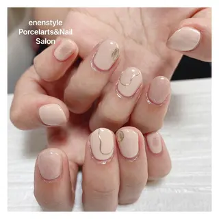ミディアム ネイル 👑enen style👑のネイルデザイン