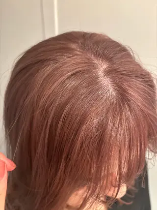 ミディアム 🐏Yuna＊透明感 ハイトーンカラー✨のヘアスタイル