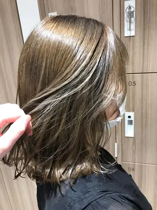 ミディアム ヘアセット/メンズ パーマChihoのヘアスタイル