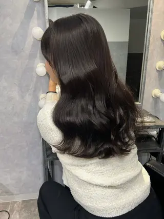 ロング カラー 透明感/レイヤー 🇰🇷tomonaのヘアスタイル