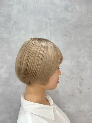 カラー SALOWIN栄 高須大貴のヘアスタイル