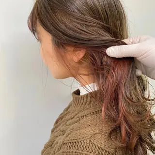 ミディアム カラー ヘアアレンジ 🩰透明感カラー♡ UTA🩰のヘアスタイル