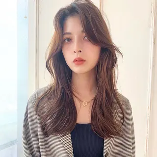 ロング カラー Sana / 韓国ヘア / カラーのヘアスタイル