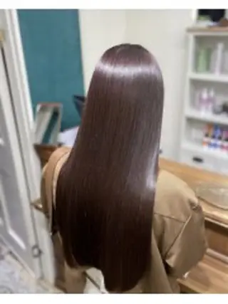 ロング mana /髪質改善 オリーブベージュ🌿のヘアスタイル