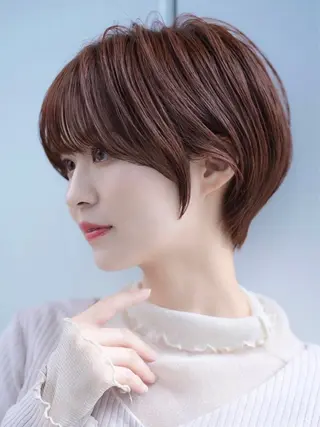 ショート 飯田 みづきのヘアスタイル