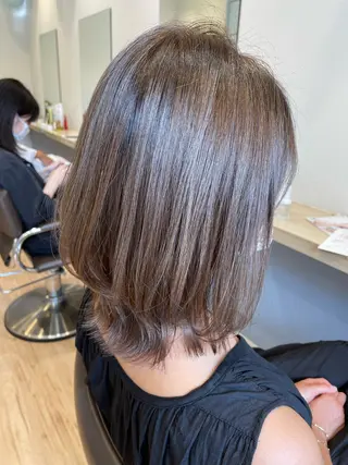 セミロング カラー 【ママ美容師】 WAKOのヘアスタイル