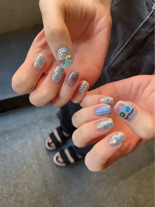 ネイル 長谷川 奈緒美のネイルデザイン