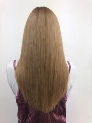 ロング ⟡.·韓国ヘア*.゚ 室岡 咲希のヘアスタイル