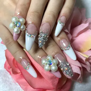ロング ネイル 《LB》ラブリエ Nail&eyeのマツエク・マツパデザイン