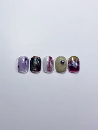 ミディアム Siita Yukiのネイルデザイン