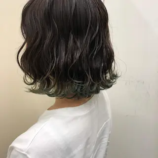ショート カラー パーマ/パーマ落とし 【Kouta】のヘアスタイル