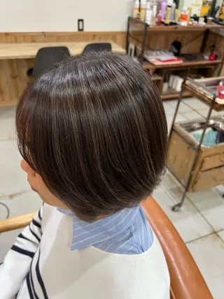 ショート カラー 🌈ダブルカラー🌈 💚みやのしんじ💚のヘアスタイル