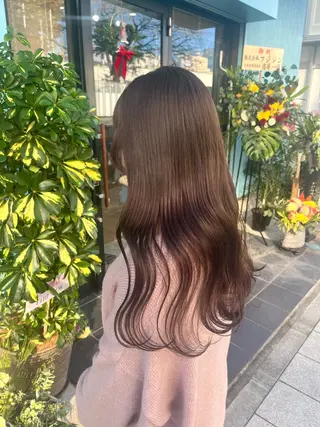 ロング カラー 🫧ハイトーン/ ブリーチ🫧白石航汰のヘアスタイル