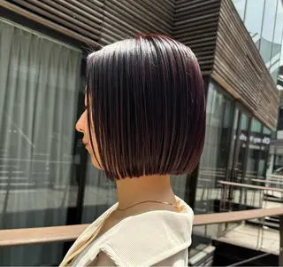 ショート カラー ボブ/ショート /パーマ/shinのヘアスタイル
