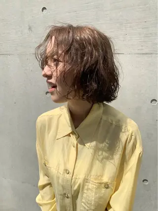 パーマ 山本 晶大のヘアスタイル