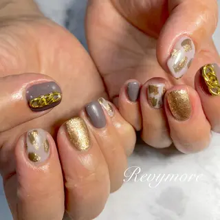 ミディアム ネイル nail salon Revymoreのネイルデザイン