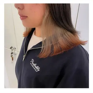 ミディアム ❁⃘ ち だ り さ ❁⃘のヘアスタイル