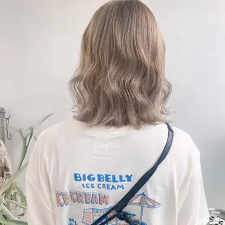 ミディアム カラー 中屋恵美🎨 Designカラーのヘアスタイル