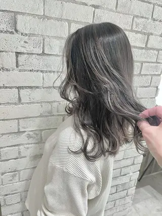 ロング カラー パーマ ヘアアレンジ 縮毛矯正/美髪 髪質改善/石田幸輔のヘアスタイル