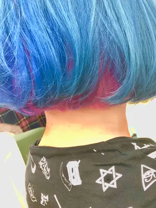 ショート カラー kou艶髪師色髪師 こう 艶髪師色髪師のヘアスタイル