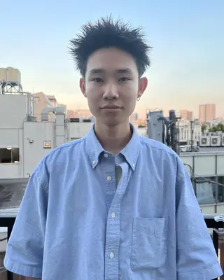 ショート メンズ メンズ専門ブリー チカラー⚡️リュウジのヘアスタイル