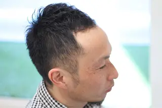 ショート メンズ 矢島 真樹のヘアスタイル