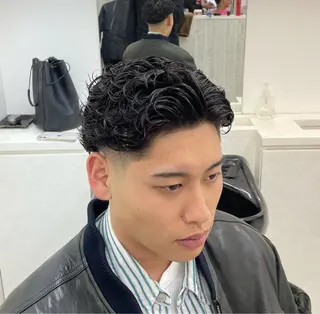 ショート メンズ 藤田 虎大朗のヘアスタイル