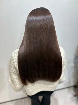 ロング Nyne所属・🍀失敗しない 縮毛矯正熊谷竜馬🍀のヘアスタイル