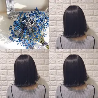 ショート カラー ヘアアレンジ 烏丸韓国ヘア🇰🇷 ayaka🎀のヘアスタイル