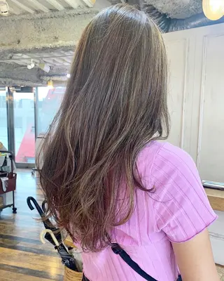 ロング カラー Sana / 韓国ヘア / カラーのヘアスタイル