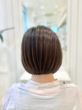 ショート 骨格補正カット /マンツーマン/のヘアスタイル