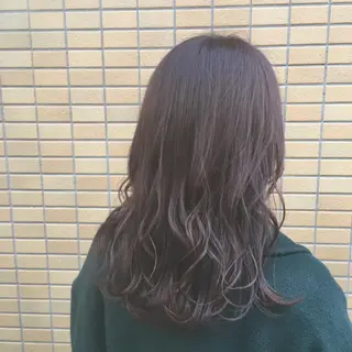 ロング カラー しのはら まどかのヘアスタイル