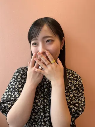 ミディアム ヘアアレンジ -みつま はるな-のヘアスタイル