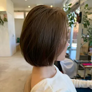 ショート カラー 【e's】鎌倉/義樹 /ヘアカラーのヘアスタイル