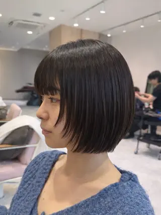ショート 𝘀𝗮𝗲 ⑅*/ 艶髪/ショートボブのヘアスタイル