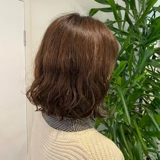 ミディアム パーマ パーマモデル募集中 渥美翔人のヘアスタイル