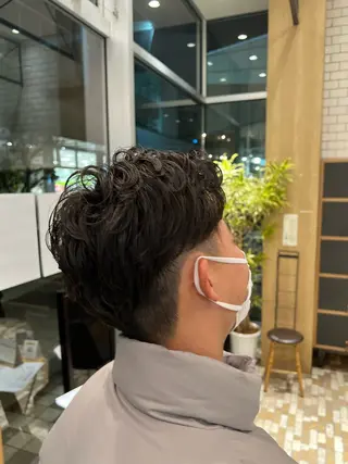 パーマ メンズ 🫧Ai/ ロロネー森ノ宮💖のヘアスタイル